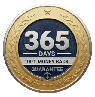 365 days money back guarantee